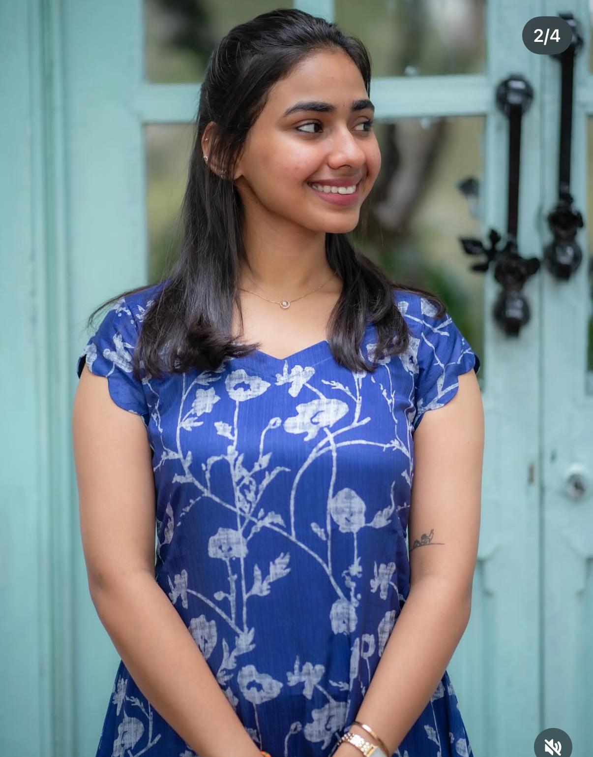 AL 539 Tussar maxi with lining