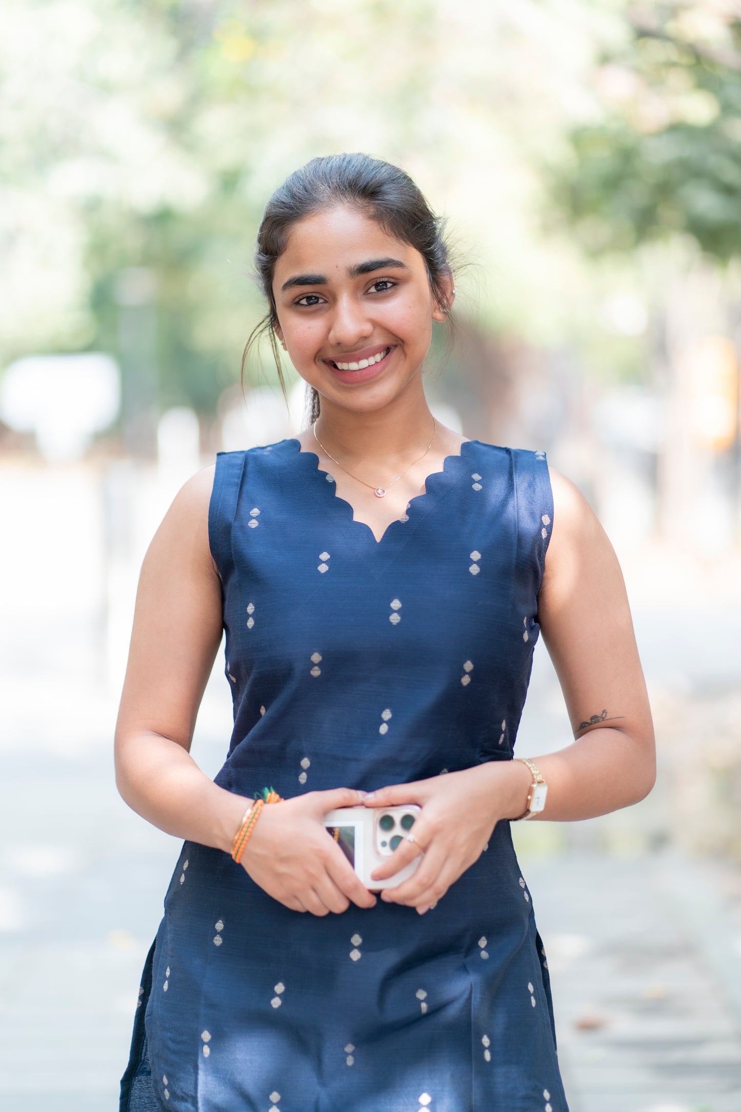 AL 378 Raw silk kurti with duppatta