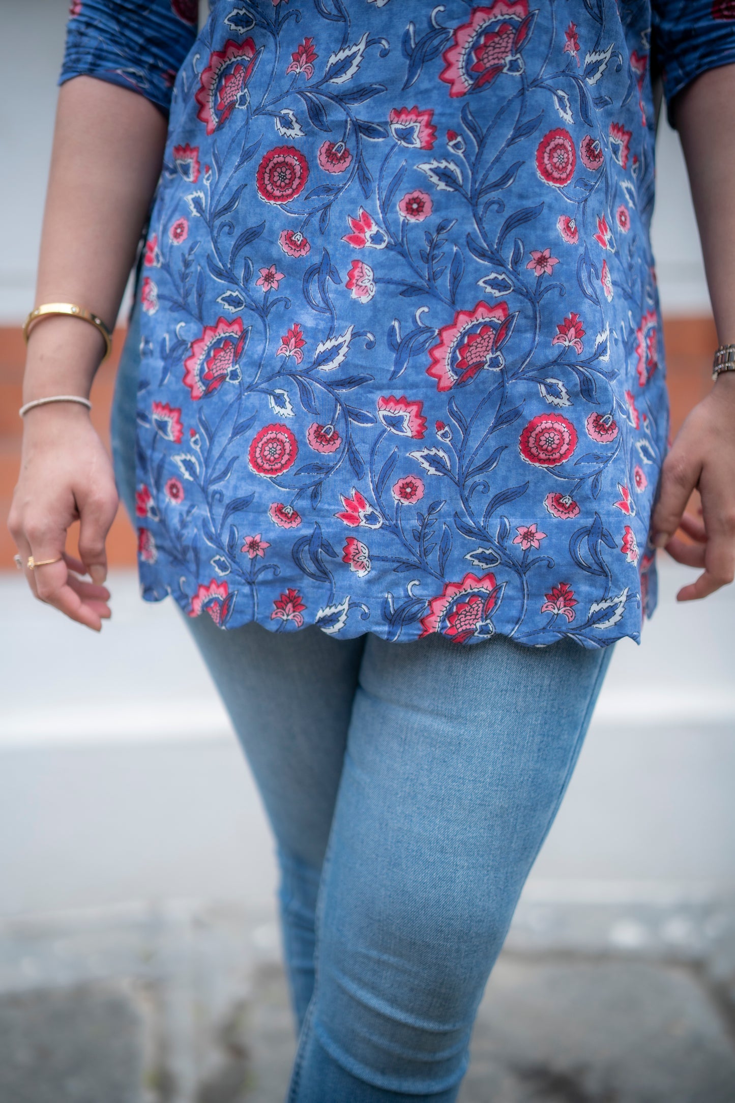 AL 477 Cotton tunic with lining