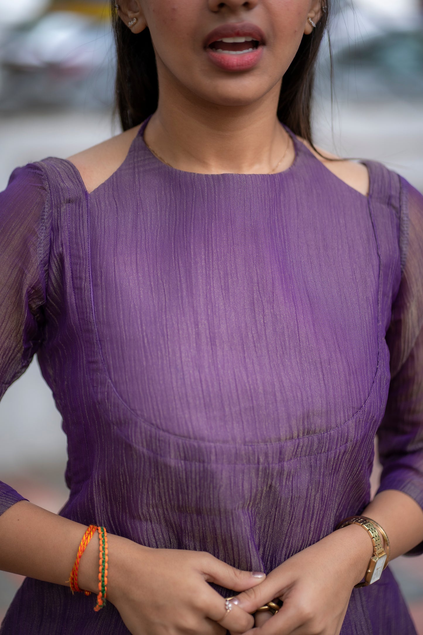 AL 504 Crush tissue maxi with lining