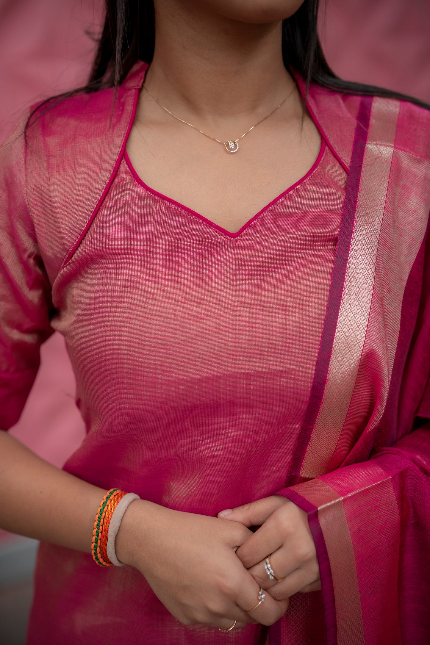 AL 480 Tissue Suit with duppatta