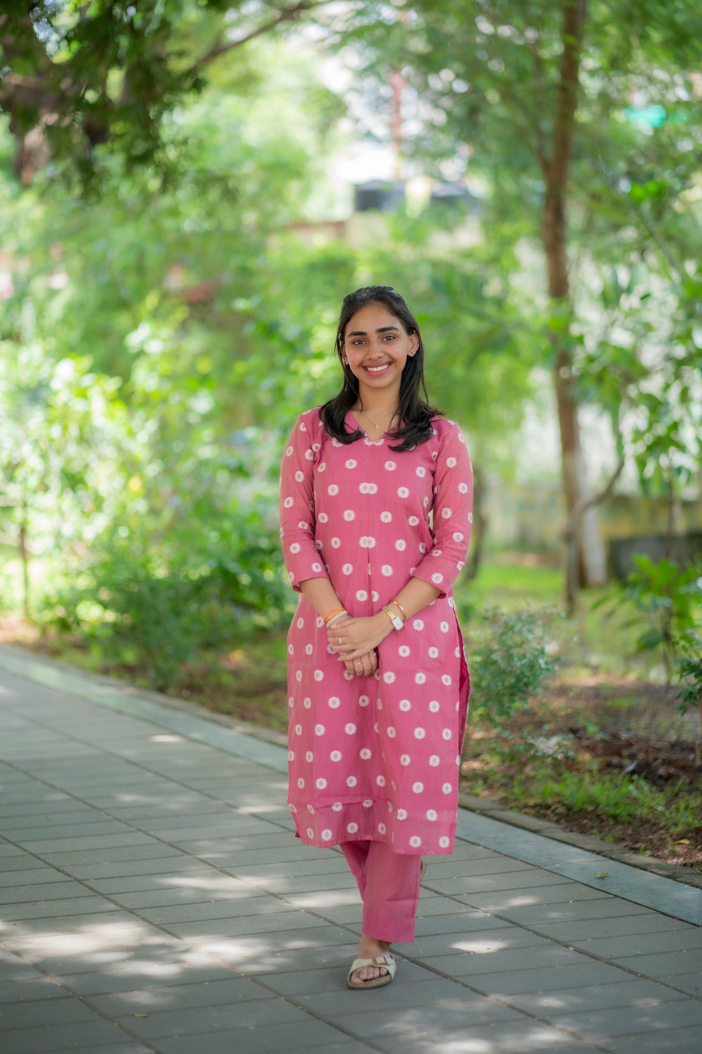 AL 484 Tissue kurta set with lining