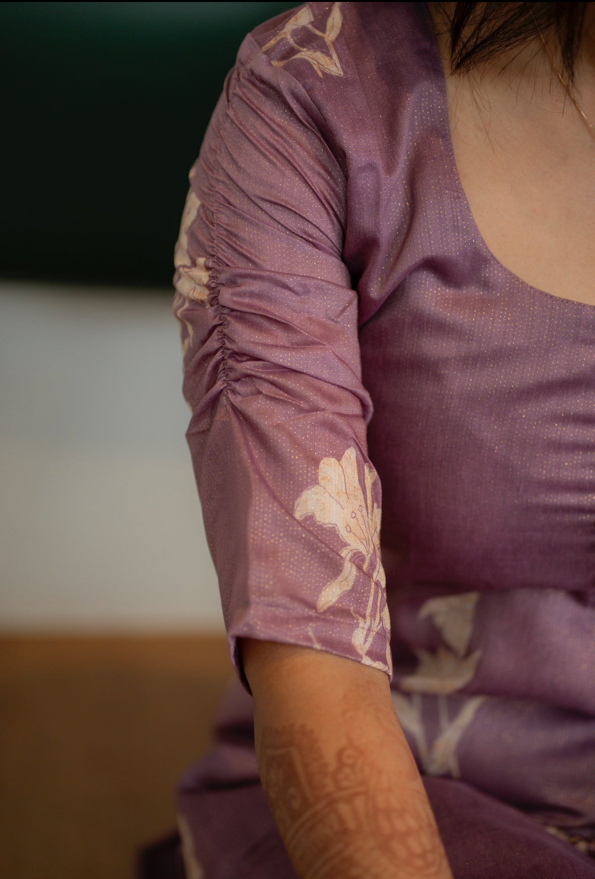 AL 565 Linen co ords with lining