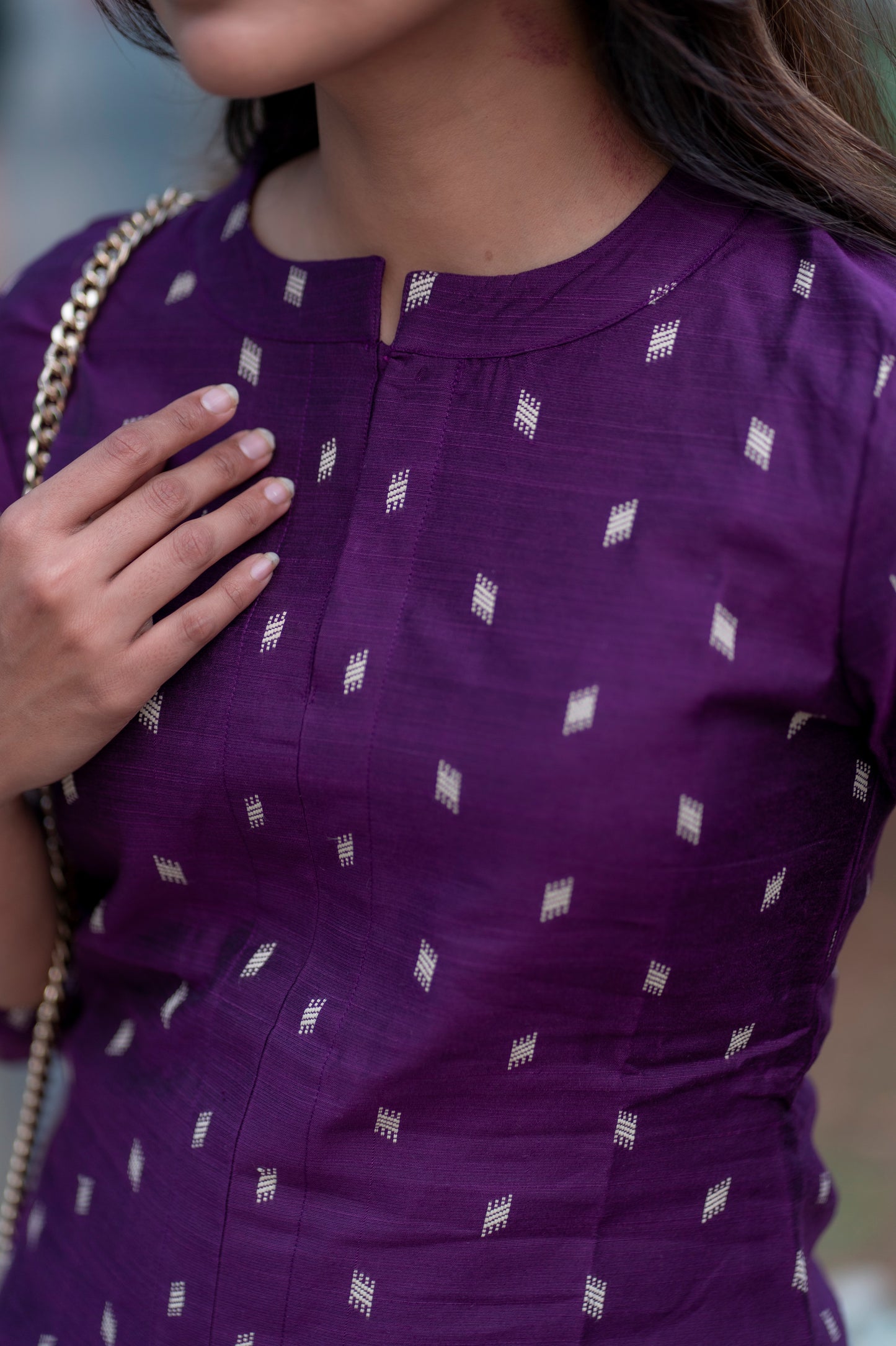 AL 315 Raw silk Co ords with lining