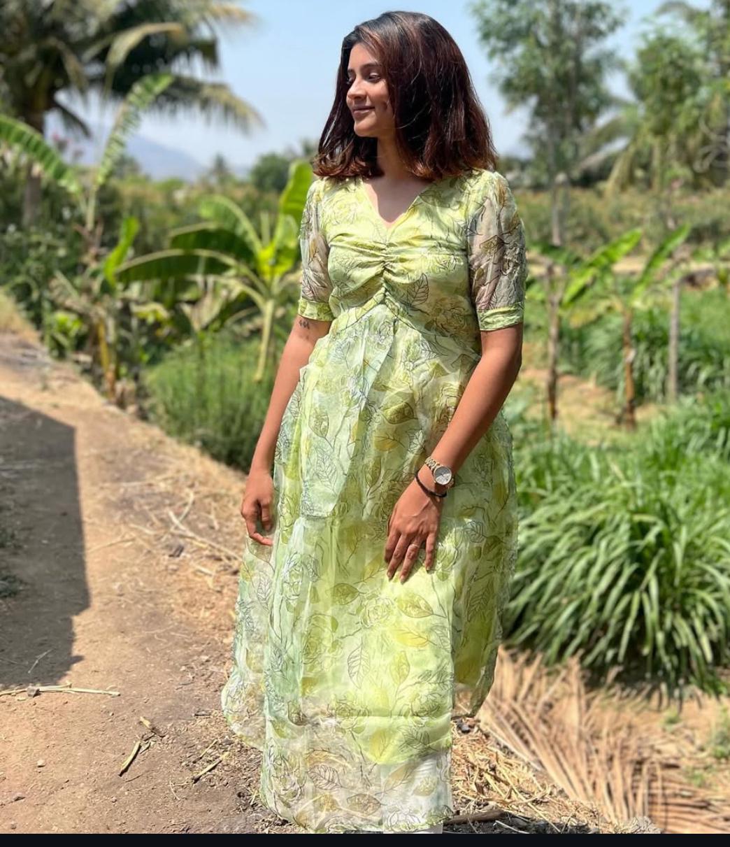 AL 78 Organza Maxi with lining