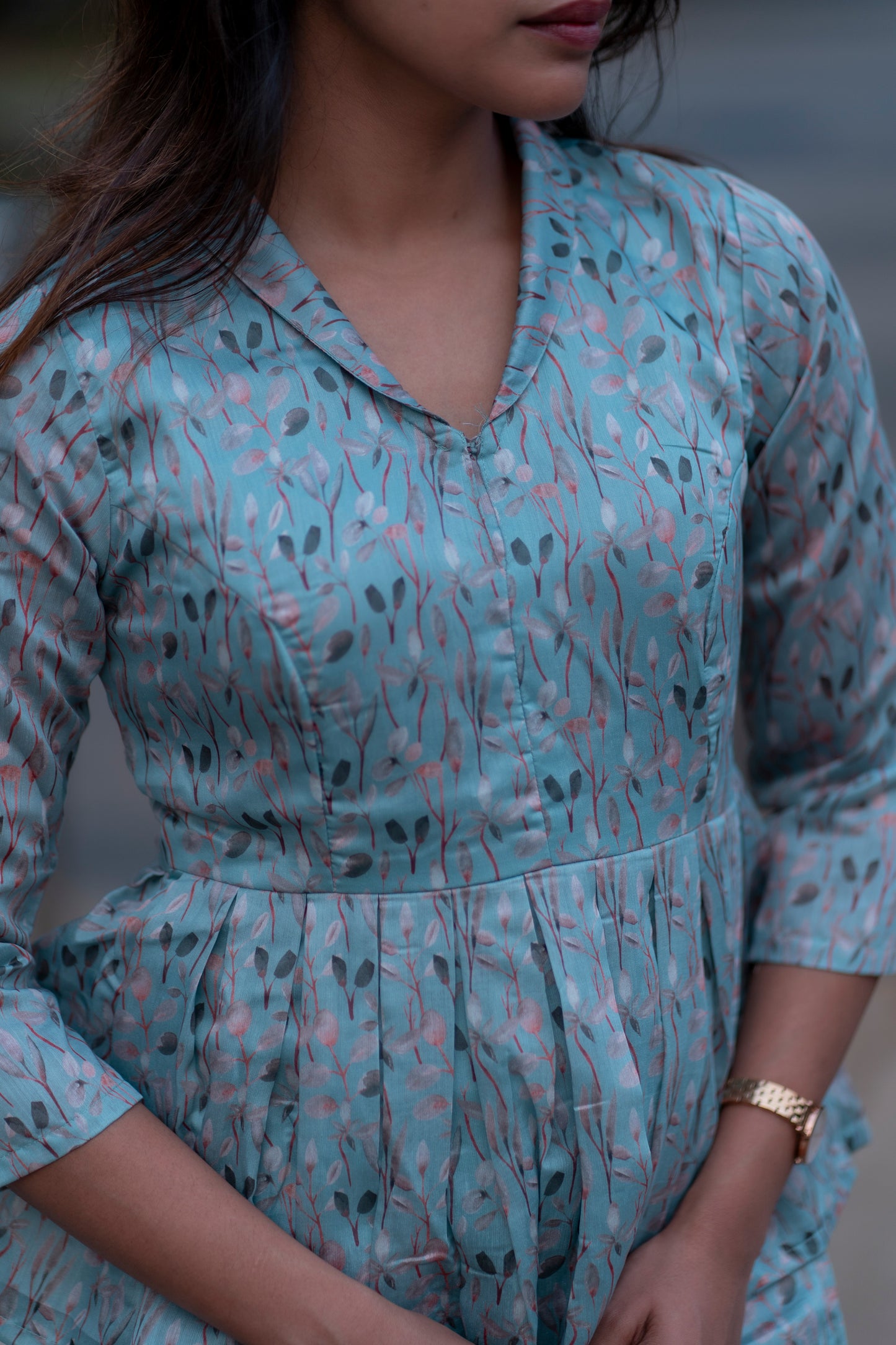 AL 311 Semi tussar short co ords with lining