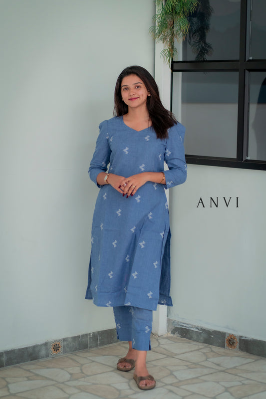 AL 416 cotton co ords with lining