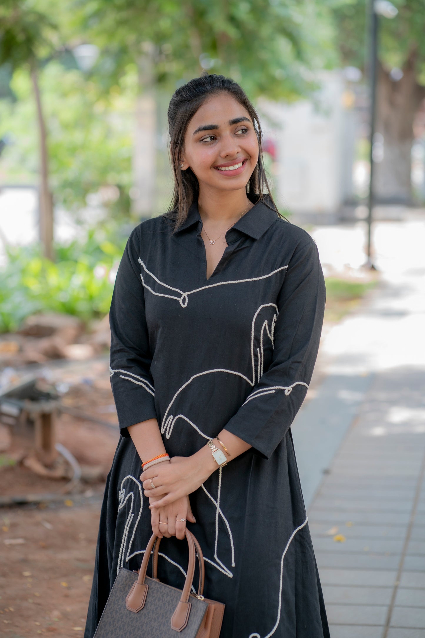 AL 482 Cotton flamingo maxi (without lining)