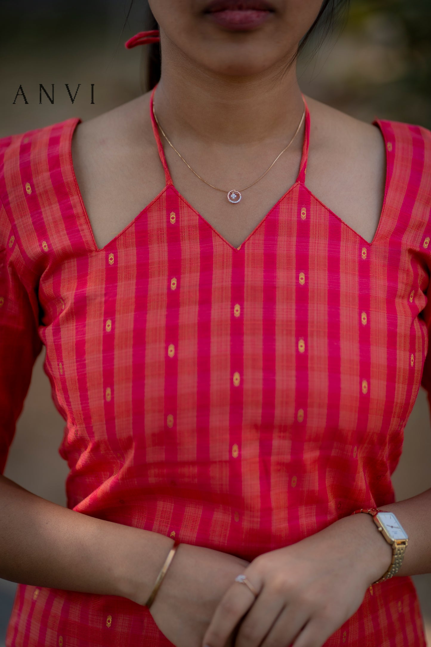 AL 387 Raw silk co ords with tie up detail (with lining)