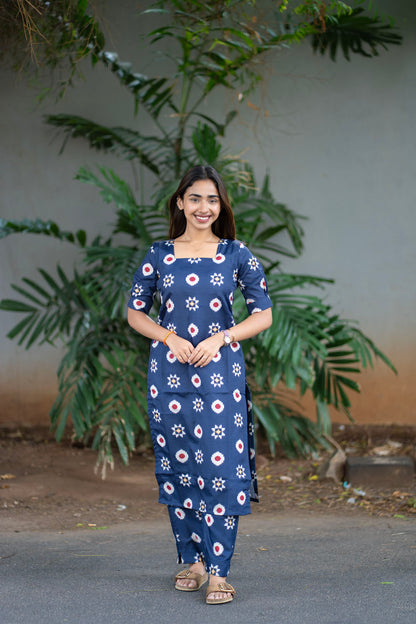 AL 602 cotton co ords with lining