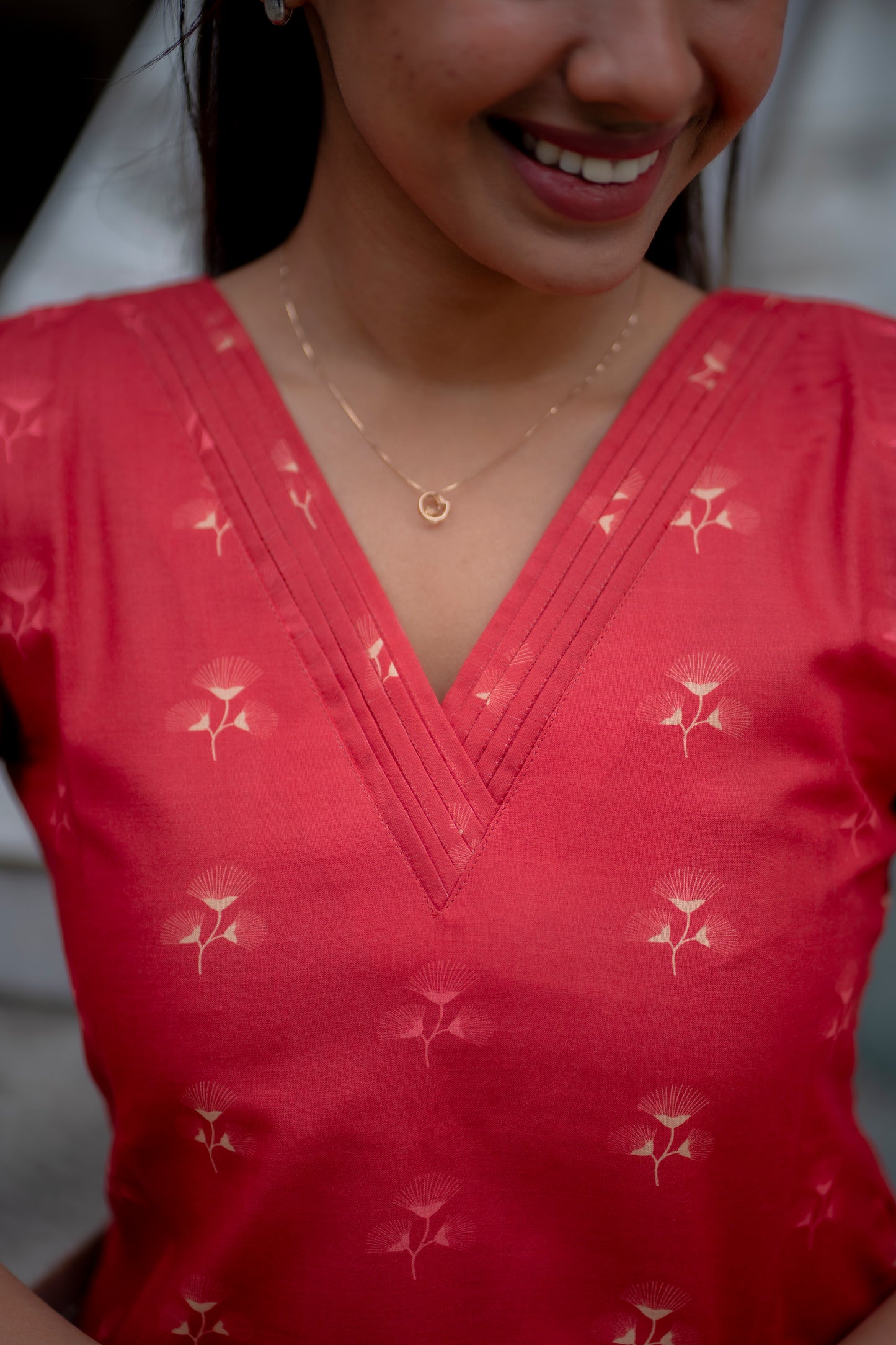 AL 560 semi tussar maxi with lining (sleeves provided separately)