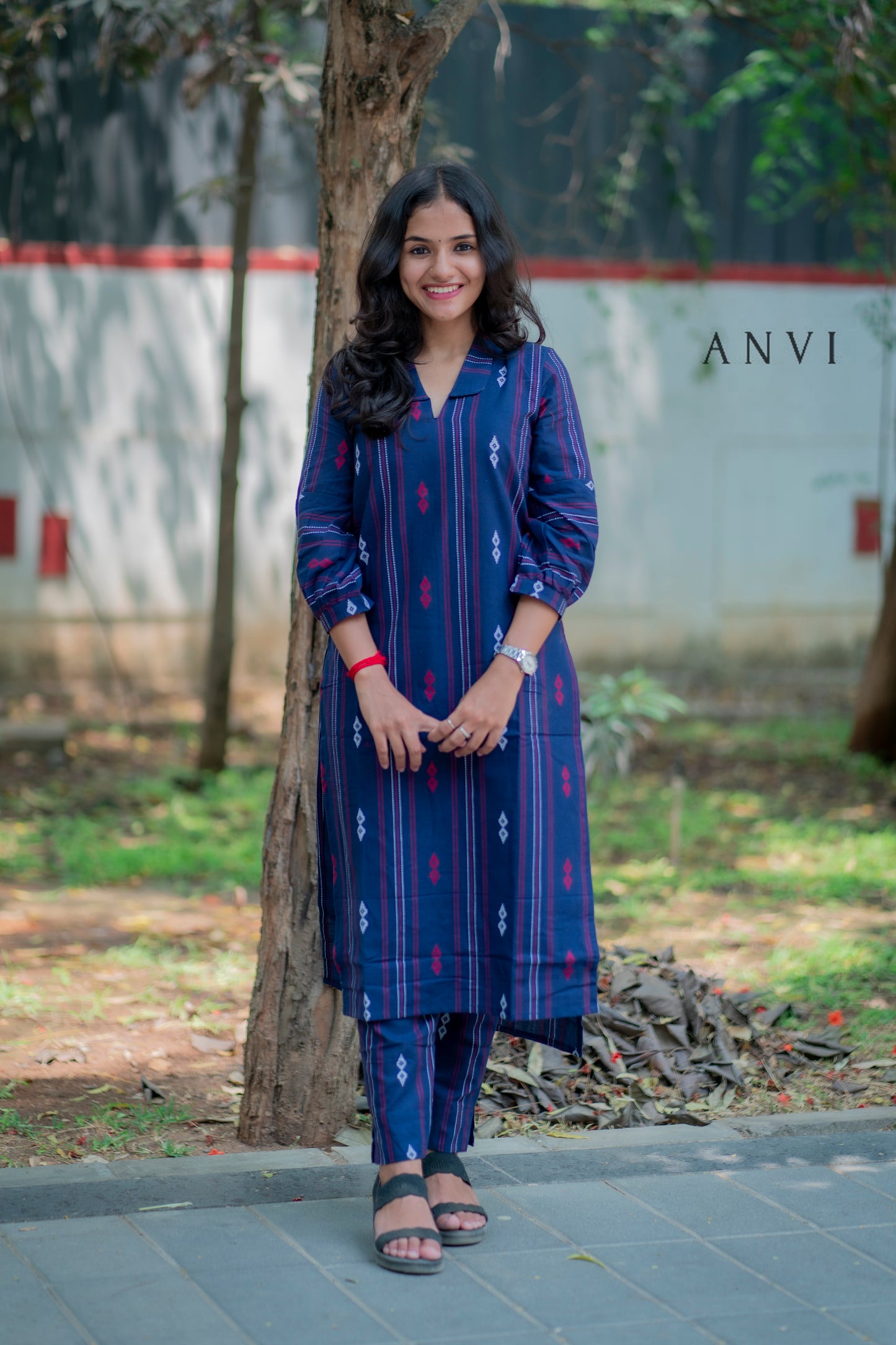 AL 417 Cotton co ords with lining