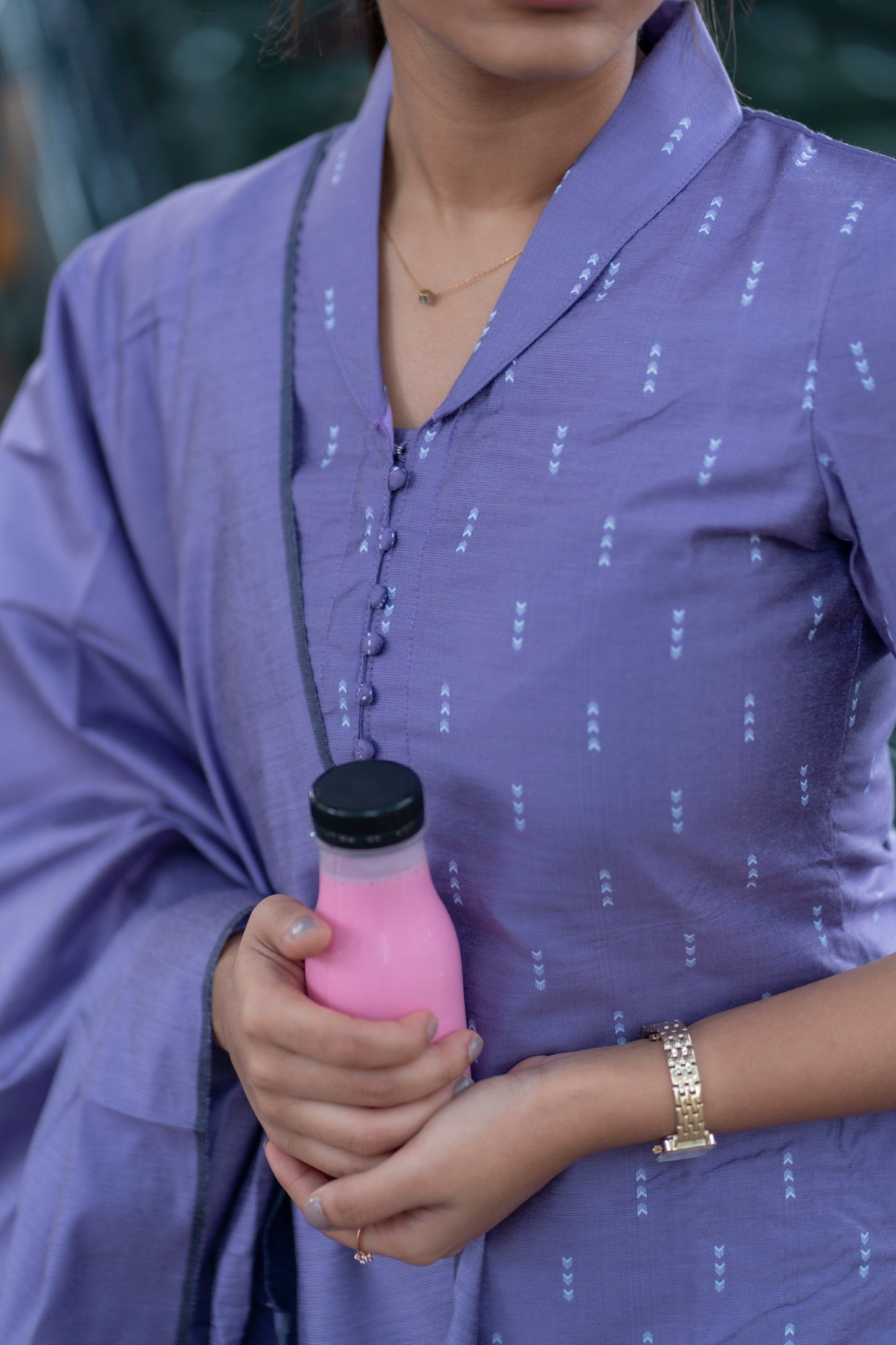 Raw silk kurta set with duppatta