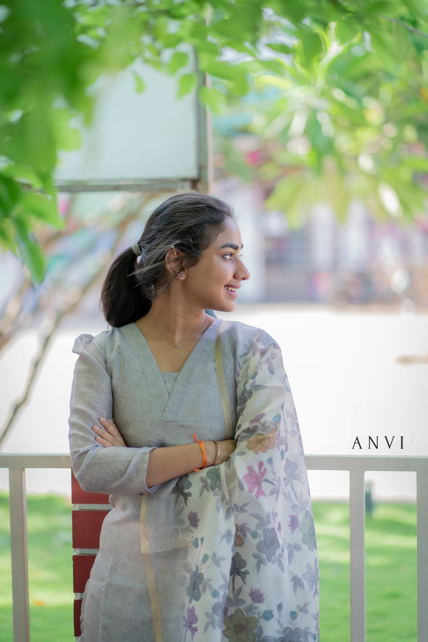 AL 410 Chanderi kuri with duppatta with lining