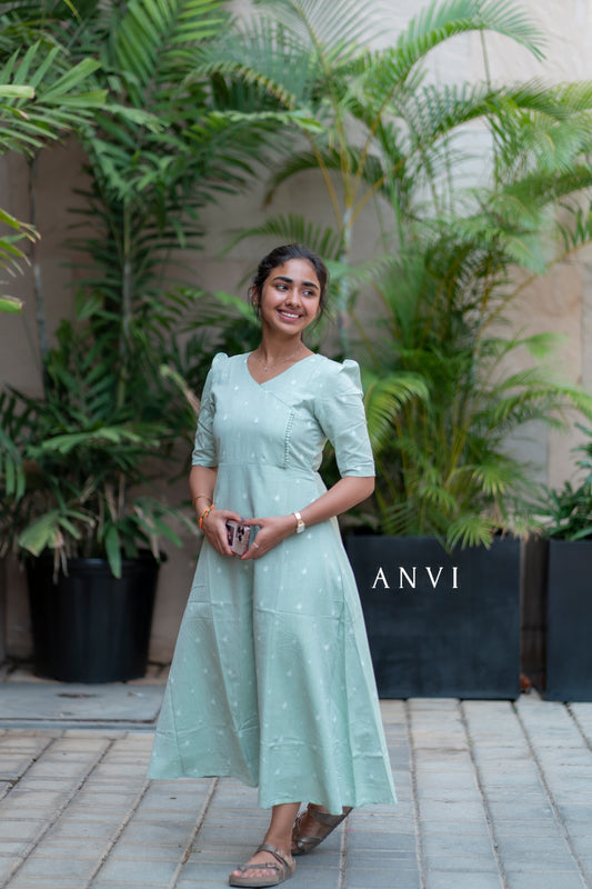 AL 383 Cotton maxi with lining