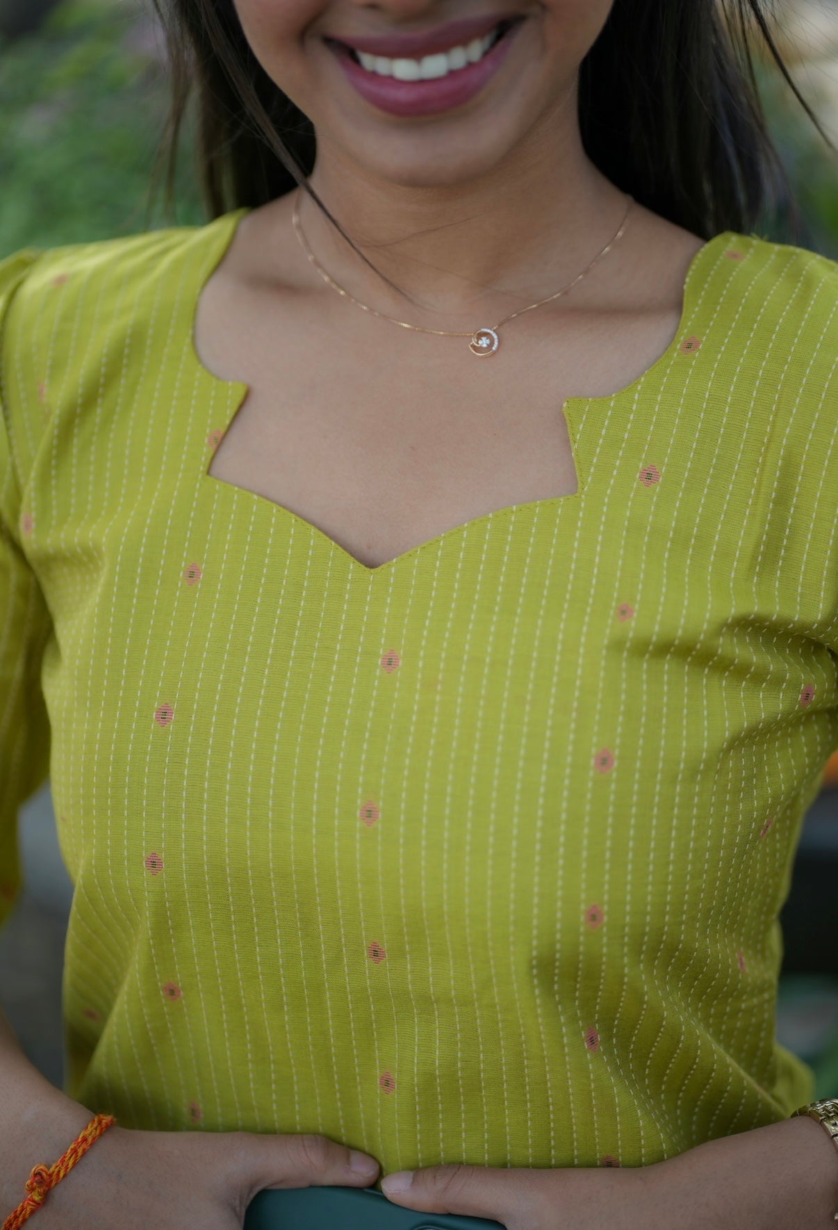 AL 553 Raw silk co ords with scallop detailing (with lining)