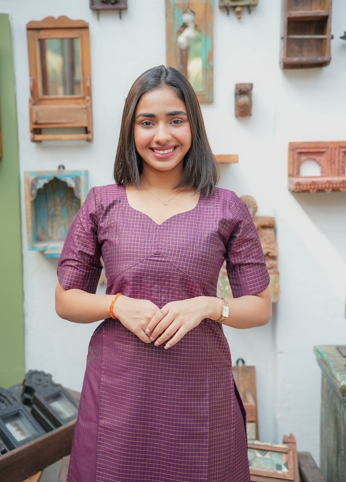 AL 543 Raw silk co ords with Sharara Pants (with lining)