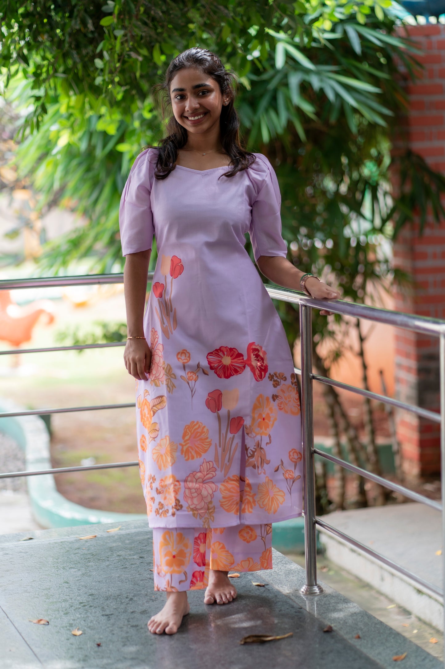 AL 302 Semi tussar co ords