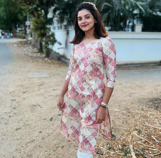 AL 43 Rayon kurti without lining