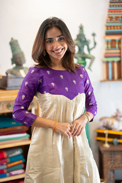 AL 613 Banaras maxi with lining