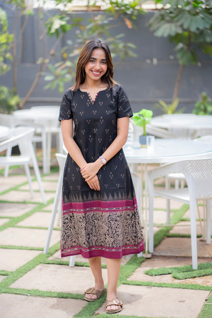 AL 604 Cotton maxi with lining