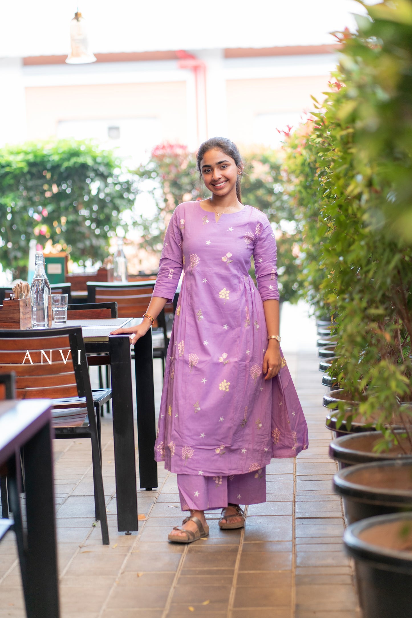 Cotton Co ords with lining