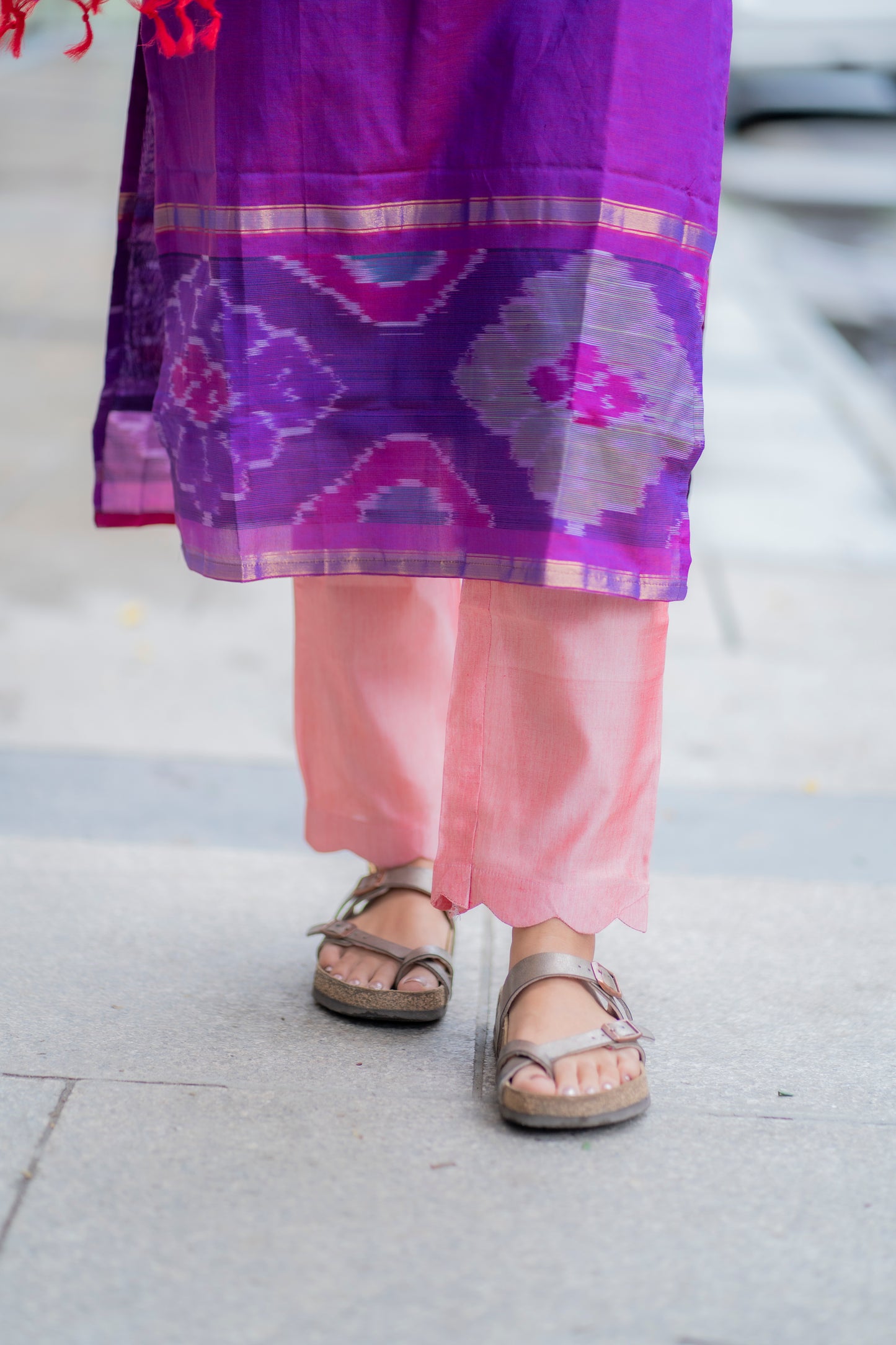 AL 450 Silk kurta set with duppatta (with lining)