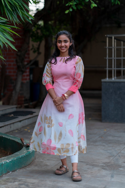 AL 305 Organza Maxi with lining