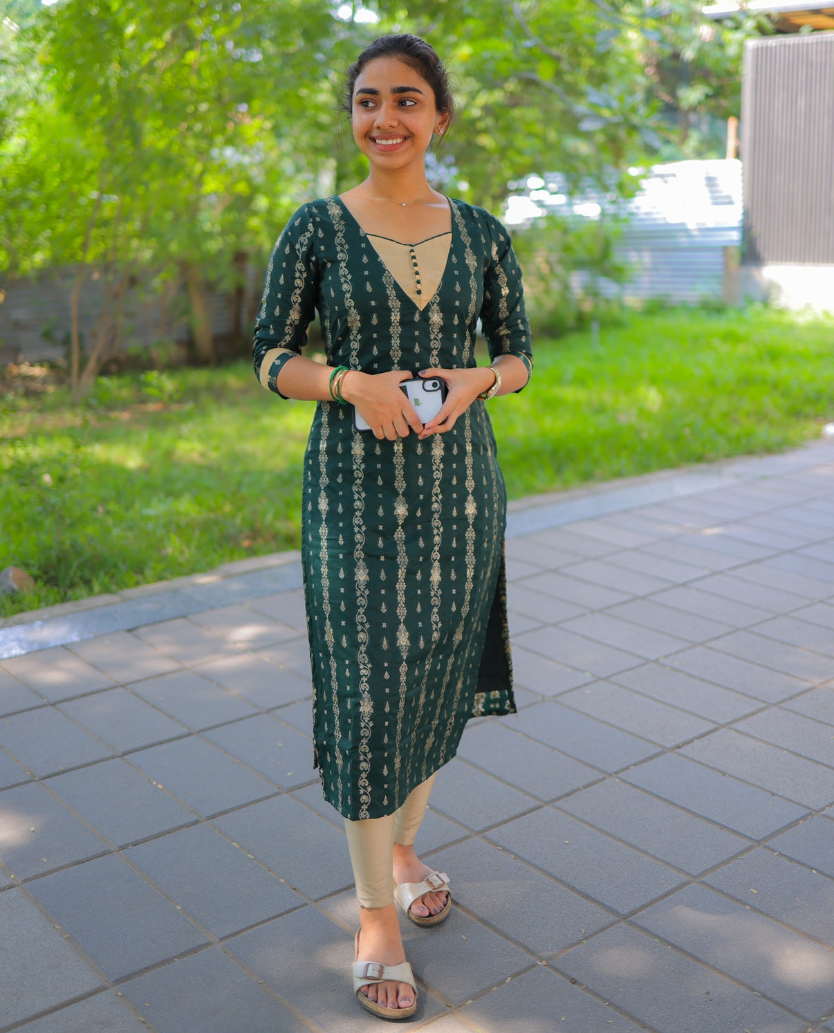 Banaras Kurti with lining