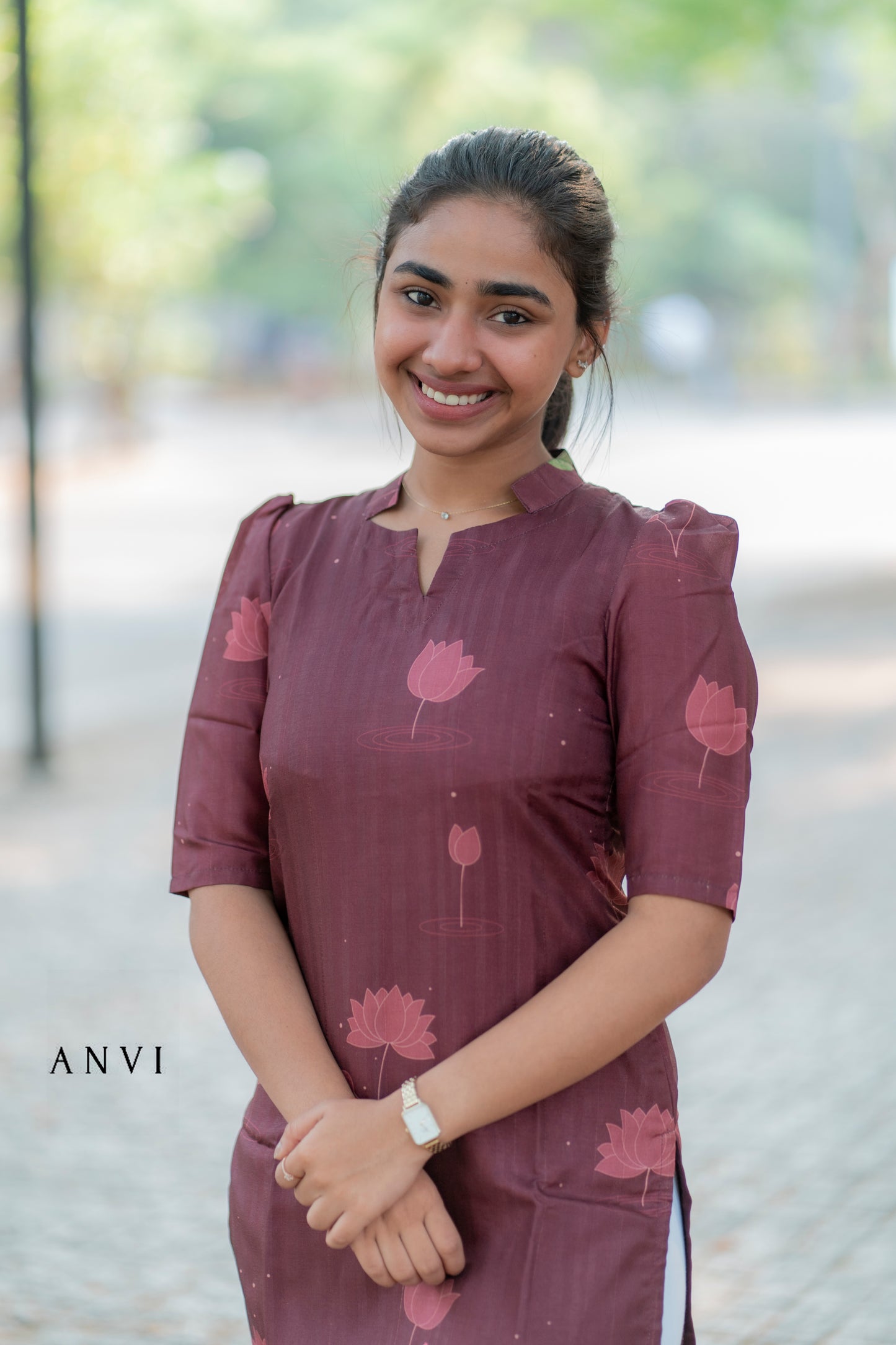 AL 408 Pichwai kurti with lining