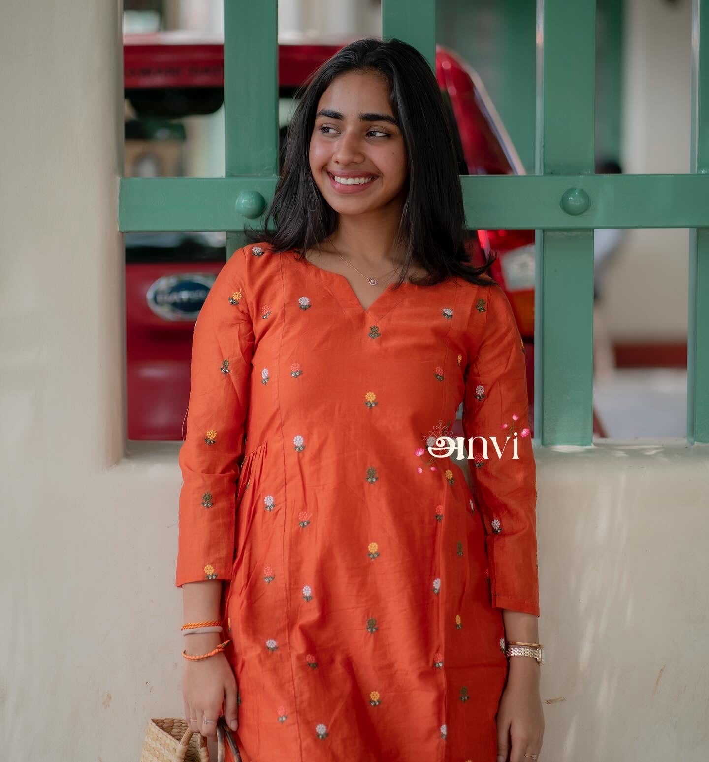 AL 486 Cotton co ords with embroidery buttas (with lining)