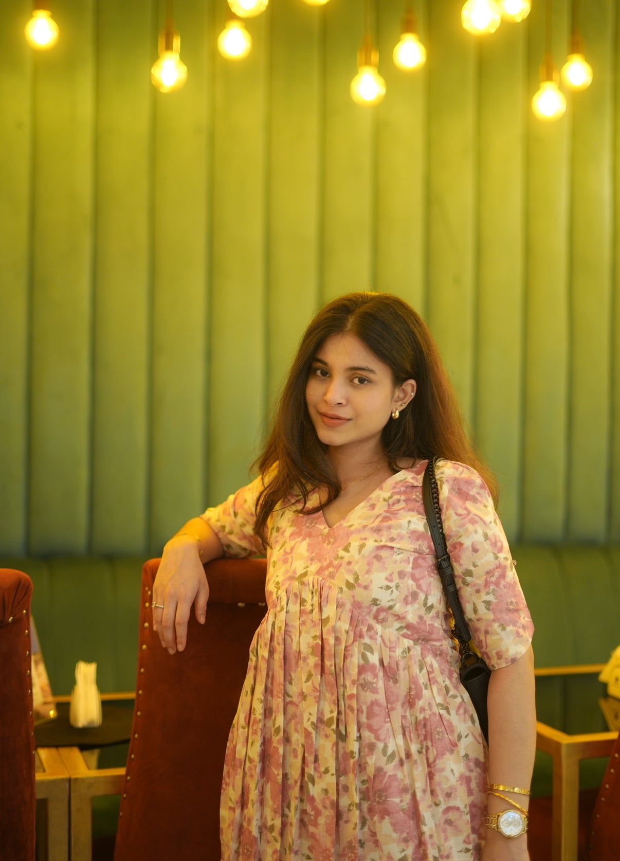 AL 445 Cotton co ords with alia cut , with lining