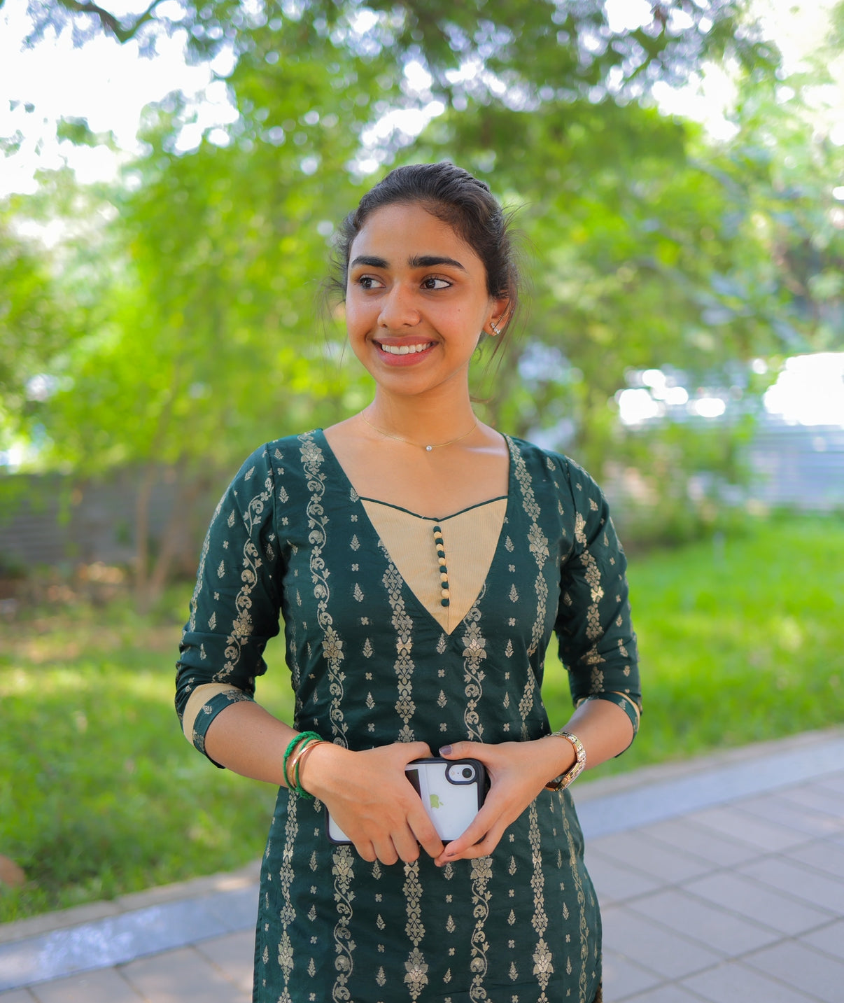 Banaras Kurti with lining