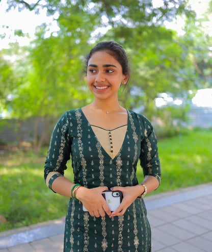 Banaras Kurti with lining