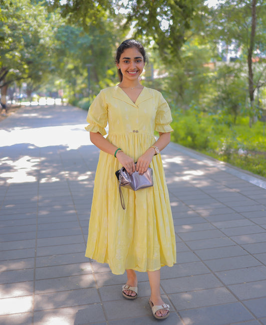 Cotton maxi with lining