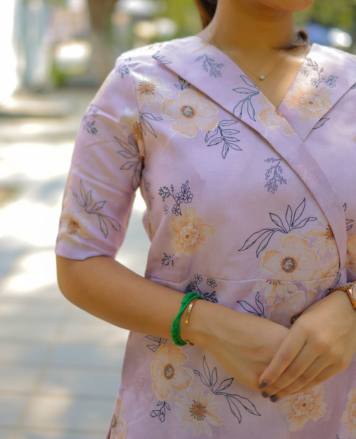 AL 298 Linen co ords with lining