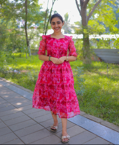 AL 589 Organza Maxi with lining