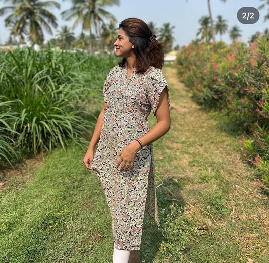 AL 69 cotton kurti with lining