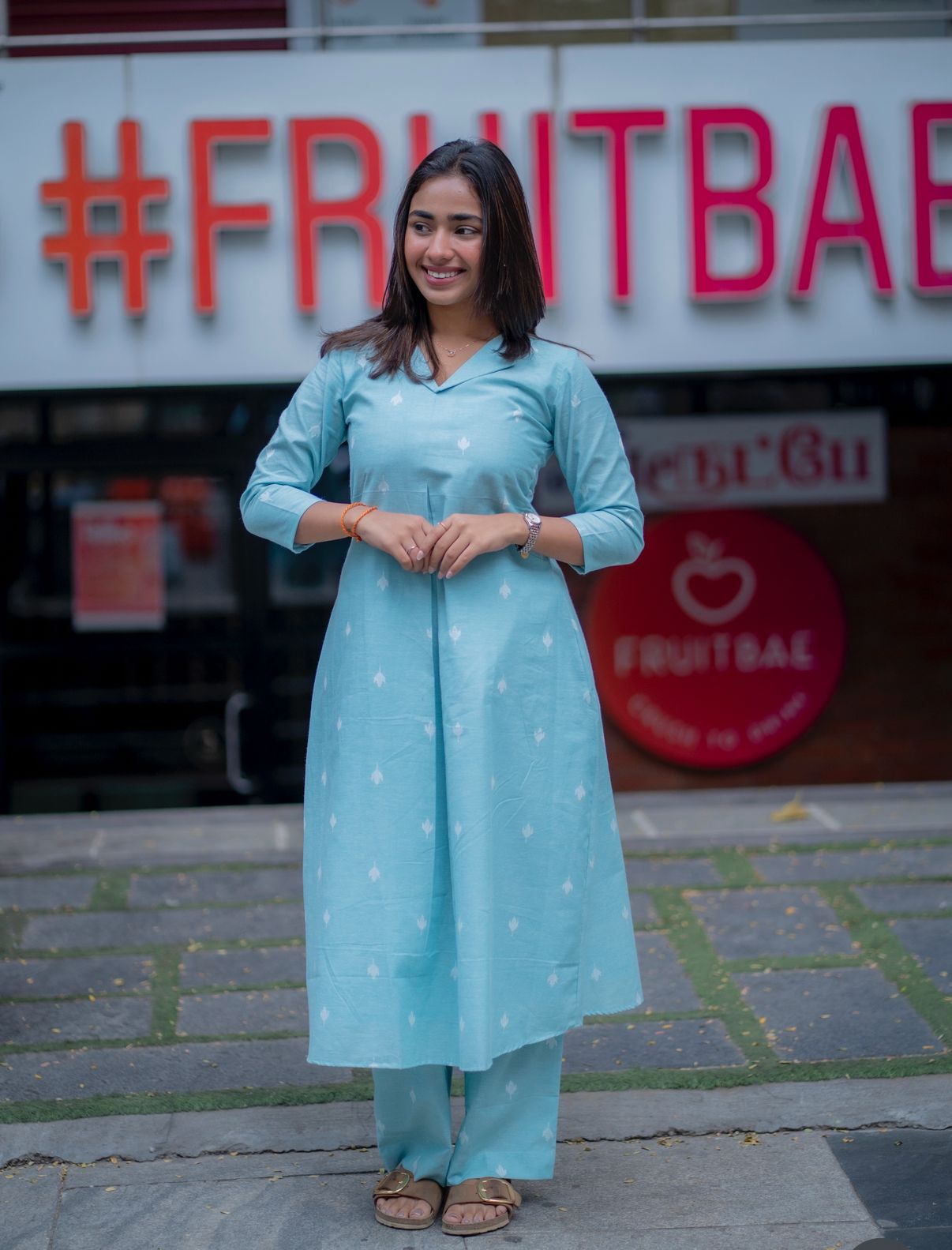 AL 559 cotton co ords with lining