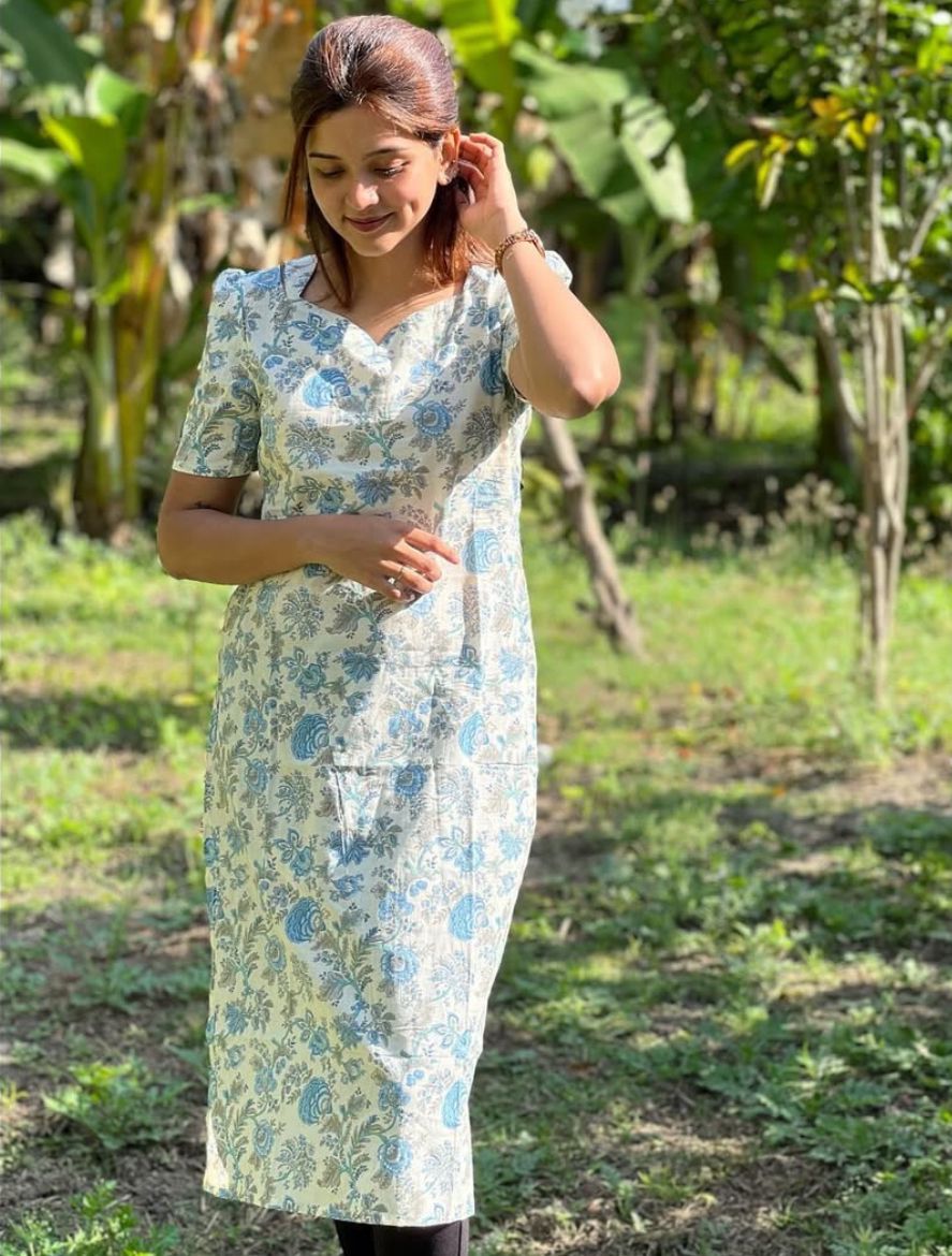 AL 12 Cotton Kurti without Lining