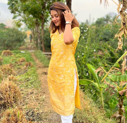 AL 71 Banaras Kurti with lining