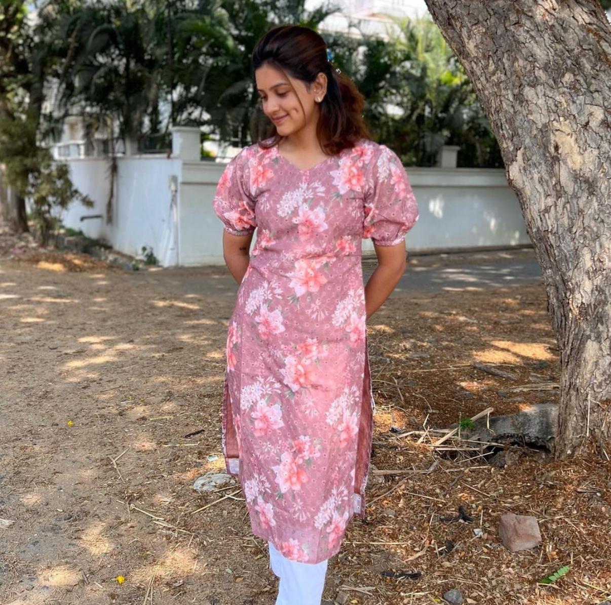 AL 83 Hakoba kurti with lining