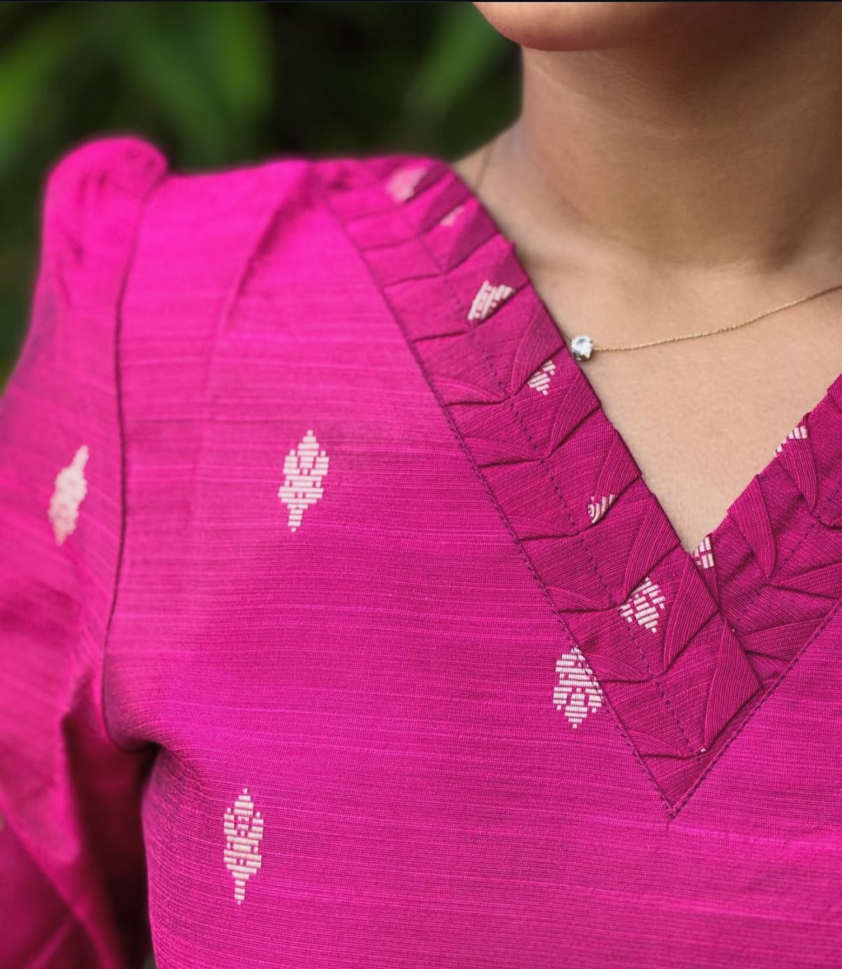 AL 249 Raw silk kurta set with dupatta with lining