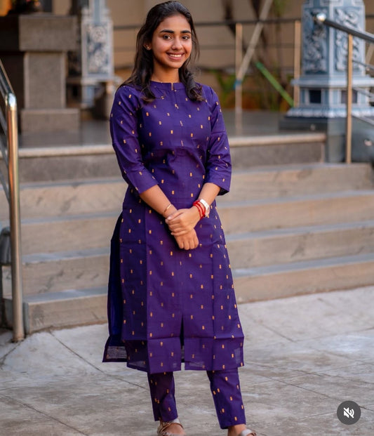 AL 295 Raw silk co ords with lining